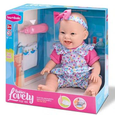 Imagem de Boneca Lovely Babies Faz Xixi - Bambola
