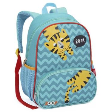 Imagem de Mochila Escolar Infantil Creche Pre-escola Passeio Menino Tigre - Sean