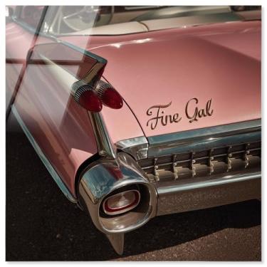 Imagem de Fine Gal II Impressão acrílica Glam Wall Art por Notoriart, Pronto para pendurar, 20 x 20