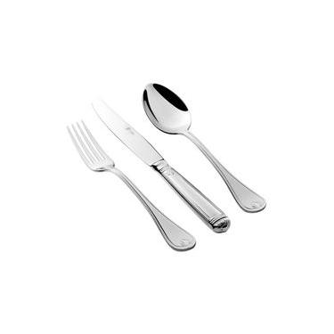 Imagem de Faqueiro em prata com estojo Saint James Pérola 130 peças: Uma herança de requinte e tradição