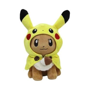 Imagem de Bonecos De Pelúcia Pikachu E Eevee Para Crianças, Brinquedos De Cospla