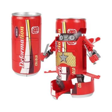 Imagem de O robô da deformação do soda das crianças, pode livremente mudar a for