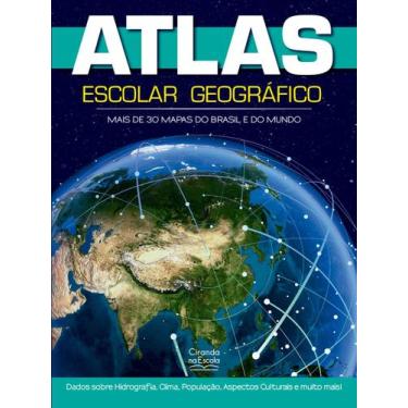 Imagem de Livro - Atlas Escolar Geográfico 48p