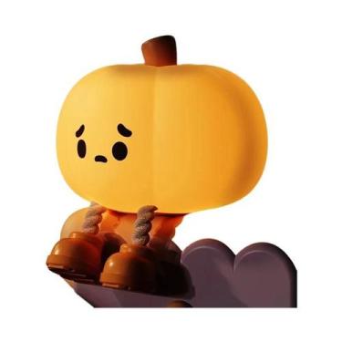 Imagem de Luz Noturna LED De Abóbora Fantasma Para Crianças, Luminária De Livro 