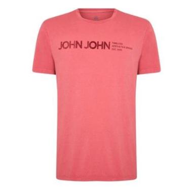 Imagem de Camiseta John John Rosa Medio Regular Timeless Space-Masculino