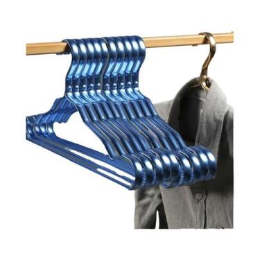 Imagem de Cabides De Roupas Em Liga De Alumínio Antiderrapantes Para Adultos, Su