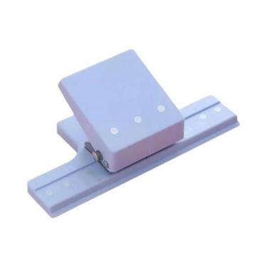 Imagem de Furador De Papel Pequeno Com 3 Furos Multifuncional Para 6 Folhas, Ide