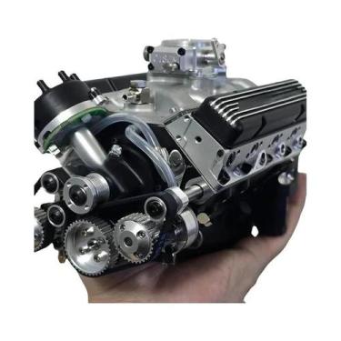 Imagem de Kit De Modelo De Motor a Gasolina Small-Block Binray Cison V8 Mini Mon