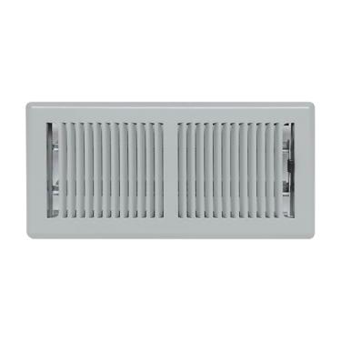 Imagem de Serve para abertura de duto 4x10 e 10x4 | Registro de piso com design contemporâneo com venezianas da Handua | Design resistente com amortecedor | Grade de ventilação de chão | Alavanca de suprimento