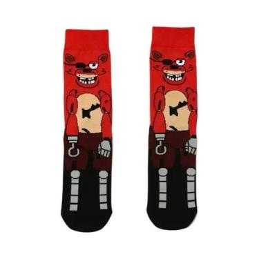 Imagem de Meias Unissex Respiráveis E Confortáveis de Five Night at Freddy Fnaf 