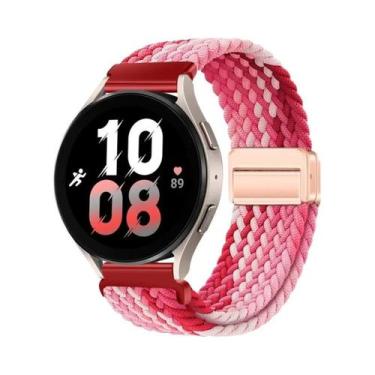 Imagem de Pulseira De Nylon Trançada De 22mm Com Fecho Magnético Para OnePlus 3 