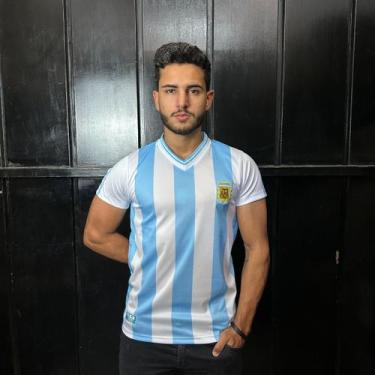 Imagem de Camisa Argentina Retrô 1990 Home - Masculino - Retrômania, G