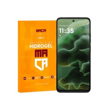 Imagem de Película de Hidrogel Moto G35 Frontal Transparente ou Fosca