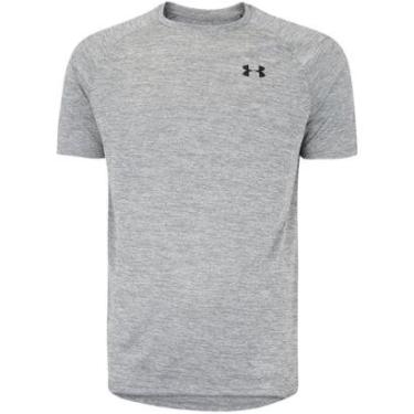 Imagem de Camiseta Under Armour Tech 2.0 Masculina Cinza-Masculino