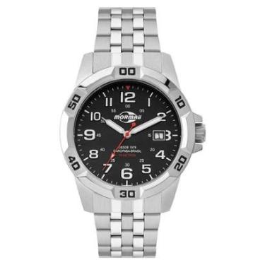 Imagem de Relógio Mormaii Masculino Steel Basic Prata - MO2317AD/1P-Masculino