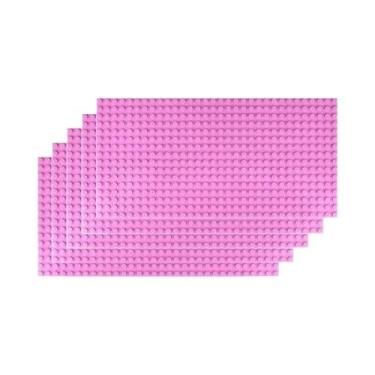 Imagem de Placas Base De 32x32 E 16x32 Pontos, 5 Peças, Blocos De Montar De Plás