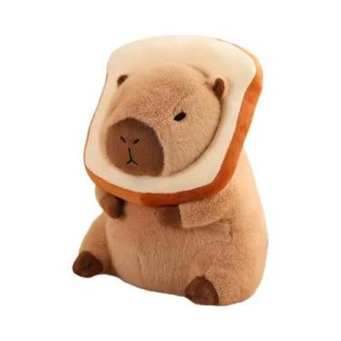 Imagem de Brinquedo De Pelúcia Capivara Simulação Cosplay De Capivara Dinossauro