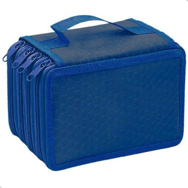Imagem de Estojo Escolar Grande Box Jumbo Porta Lapis E Canetas Moda - M3M, Unic