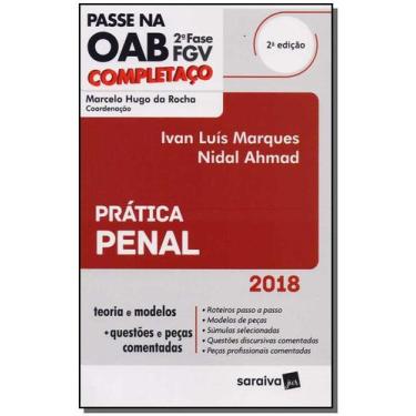 Imagem de Passe na Oab  2 Fase Fgv  Prática Penal - SARAIVA (JURIDICOS) - GRUPO 