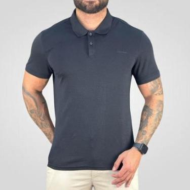 Imagem de Camisa Polo Preta Masculina Liquid Touch - Calvin Klein-Masculino