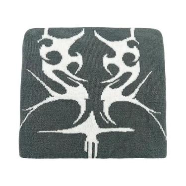 Imagem de Gorro Unissex Retro Hip-hop Com Estampa De Chamas, Quente E Versátil, 