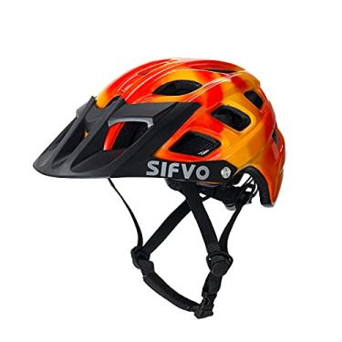 Imagem de SIFVO Capacete de bicicleta infantil para meninos e meninas de 8 a 14 anos ajustável com viseira removível Capacetes de ciclismo leves, seguros e elegantes para crianças de 54 a 57 cm