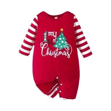 Imagem de Conjunto De Roupa Para Bebê Recém-Nascido Com Chapéu, Presente De Nata