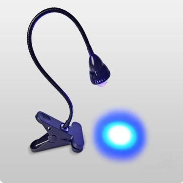 Imagem de Lâmpada UV Para Manicure Com Luz Roxa 365nm 395nm 405nm Multifuncional