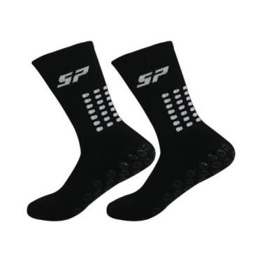 Imagem de Meias Esportivas Unissex Macias E Respiráveis Antiderrapantes Para Fut