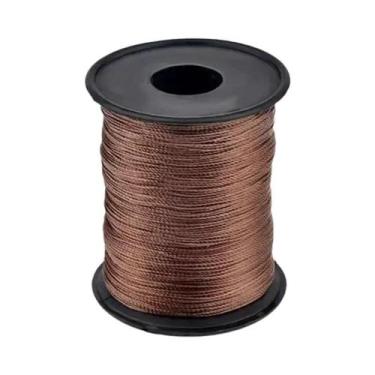Imagem de Linha De Costura De Nylon Fina 0.25mm Rolo De 150m Para Couro, Roupas 