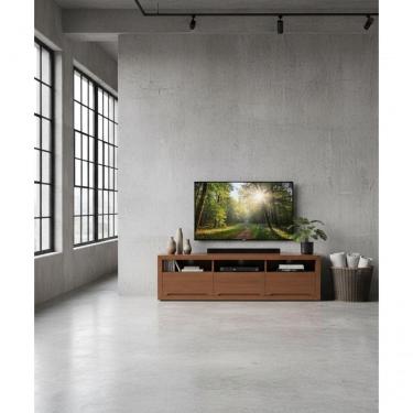 Imagem de Rack 1,60 X 55 X 50 - Madeira Maciça - Móveis De Gramado - Castanho