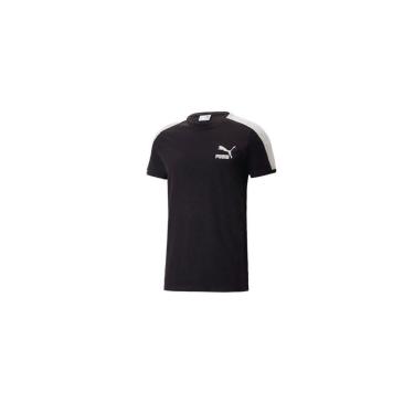 Imagem de T-shirt Puma Iconic Preta-Masculino