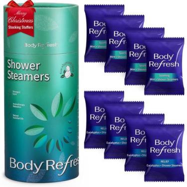 Imagem de BodyRefresh Pastilhas Efervescentes para Chuveiro 8 Unidades Aroma Euc