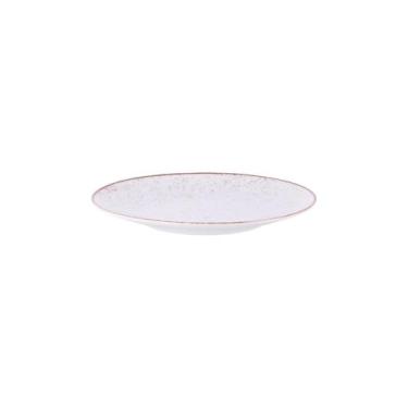 Imagem de Prato Sobremesa Tramontina Rústico Marrom Porcelana HS 21cm