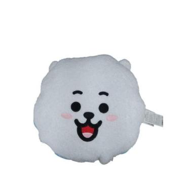 Imagem de Manta Almofada Infantil Bt21 Branca Com Personagens - Miniso