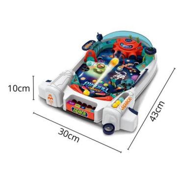 Imagem de Jogo Pinball Espacial Brinquedo Fliperama Arcade Infantil - Dm toys