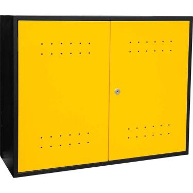 Imagem de Armário Superior Para Ferramentas, Modular, Vonder Preto E Amarelo