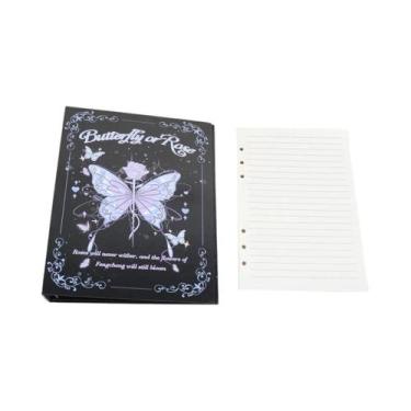 Imagem de Caderno Portátil Com Espiral E Folhas Removíveis Para Anotações Diária