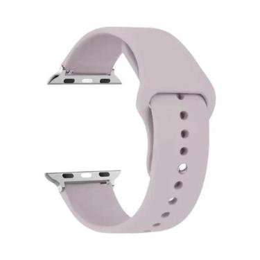 Imagem de Pulseira De Silicone Para Apple Watch Série 7 6 5 4 3 SE 8 Ultra 38mm 