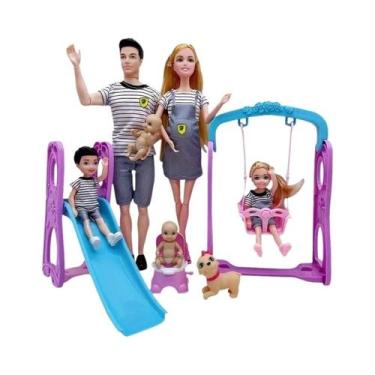 Imagem de Conjunto De Brinquedos Artesanais Para Bonecas, Para Meninas, Mamãe Gr