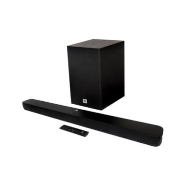 Imagem de JBL, Soundbar, Cinema SB180, 2.1 Canais, Bluetooth, Subwoofer Sem Fio de 6,5" - Preto