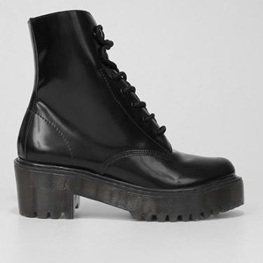 Imagem de Bota Coturno Zatz Tratorada Translúcida Feminina-Feminino