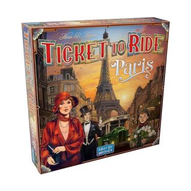 Imagem de Jogo Ticket to Ride Paris - Galapagos