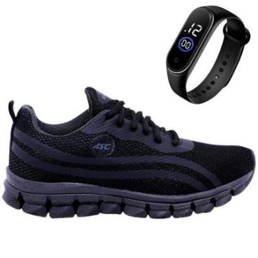Imagem de Tênis Aventure Esportivo Asc Lege-21 Feminino e Masculino Cross Treino Leve Caminhada + Relógio-Unissex