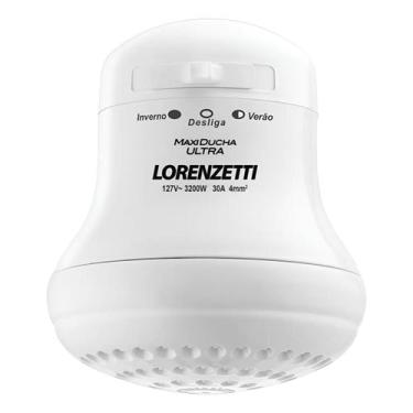 Imagem de Chuveiro Elétrico Lorenzetti Maxi Ducha Ultra 3200w 127v Branco