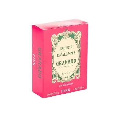 Imagem de Escalda-Pés Granado Pink Sachê 15g Caixa com 5 Unidades