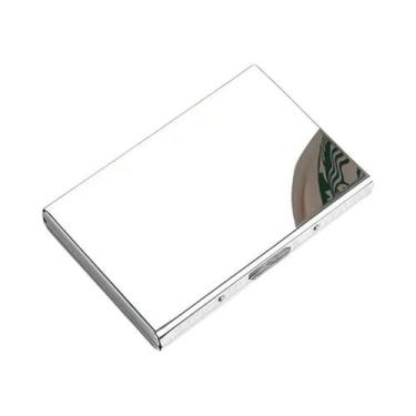 Imagem de Carteira Empresarial Antifurto Slim Com Bloqueio RFID Para Homens, Por