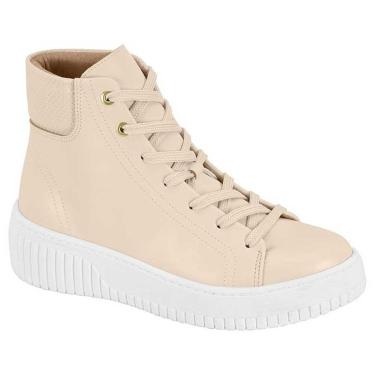 Imagem de Tênis Boot Feminino Cano Médio Creme Beira Rio 4316.108-Feminino