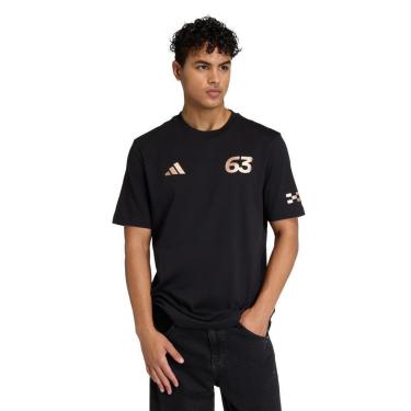Imagem de Camiseta Mercedes - Amg Petronas Formula One Team George Russell Las Vegas Adidas Masculina-Masculino