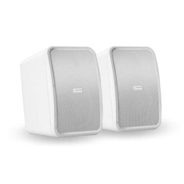 Imagem de Caixa de Som Ambiente Passiva Outdoor 120W HS5 para Áreas Externas com 2 Unidades Branco